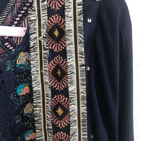 i the wild | Boho Navy “jacket” - Picture 5 of 7